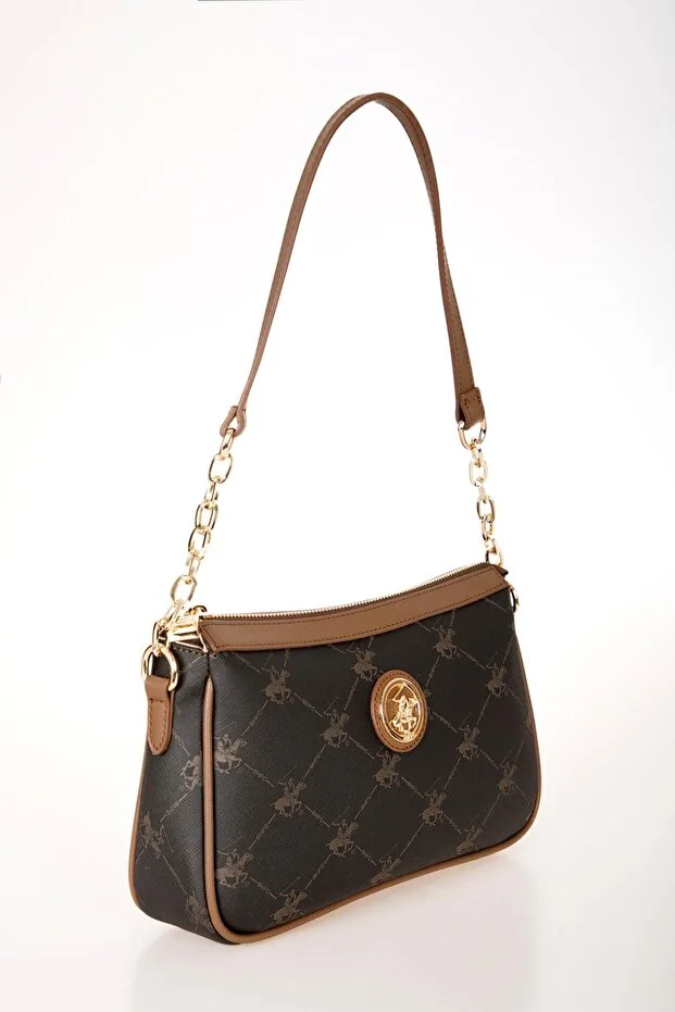 Stylish Pink Faux Leather Women's Shoulder Bag