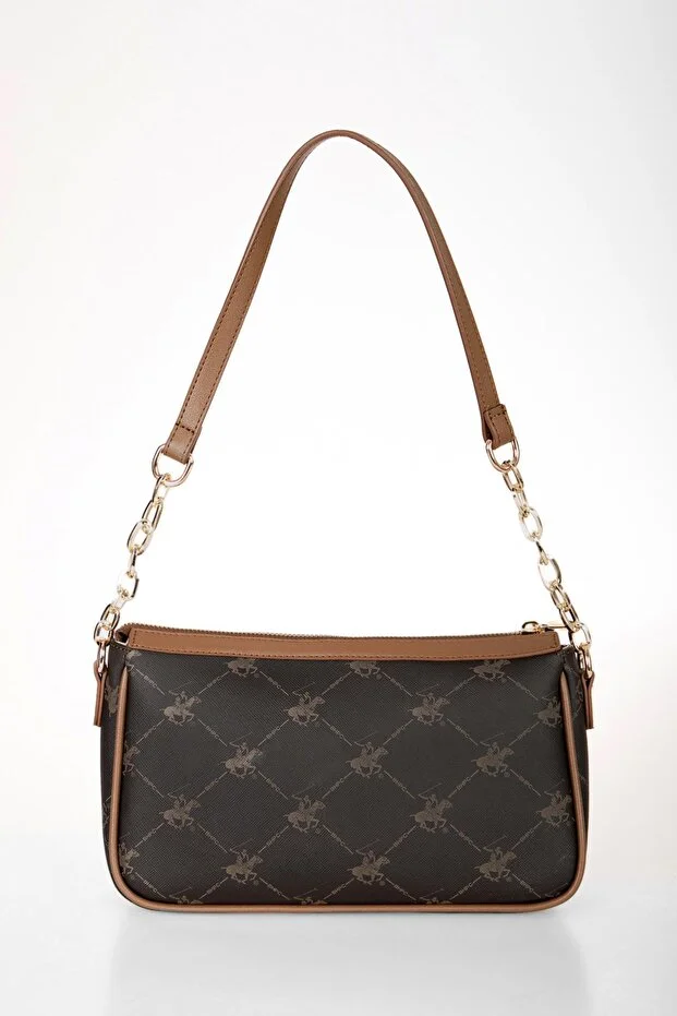 Stylish Pink Faux Leather Women's Shoulder Bag