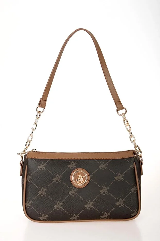 Stylish Pink Faux Leather Women's Shoulder Bag