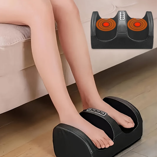 Electric Foot Massager with Heat & Kneading – Deep Sole Relief, Portable, Ideal Gift for Home & Loved Ones